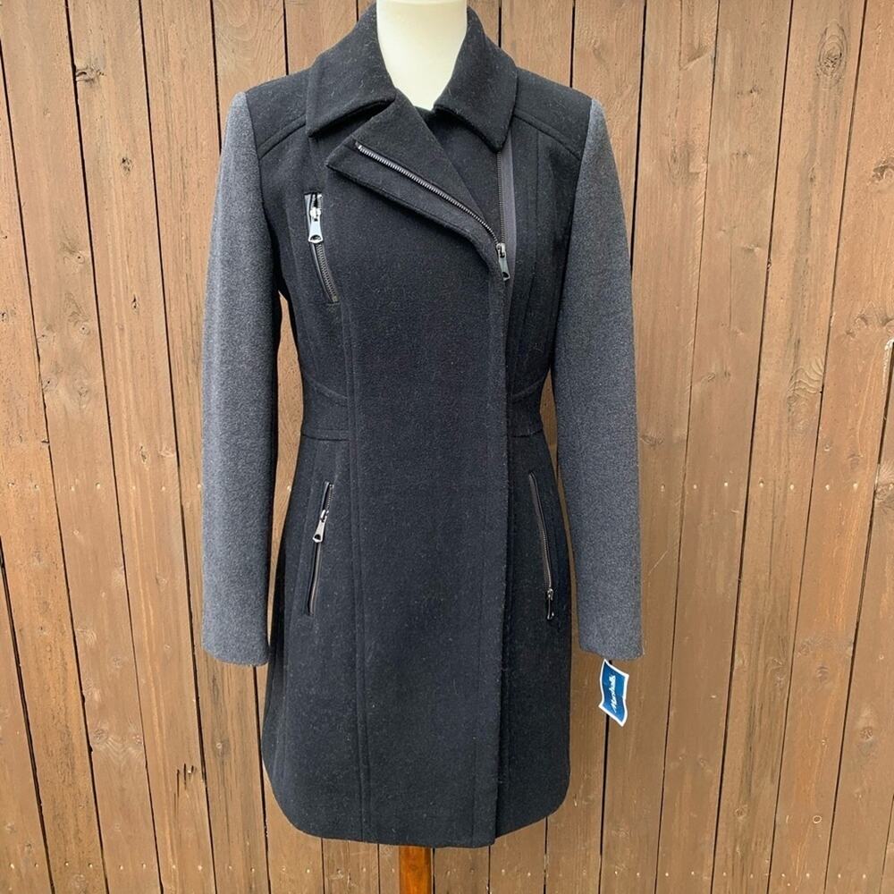 Marc New York Andrew Marc Size 4 Gry/Black Jacket